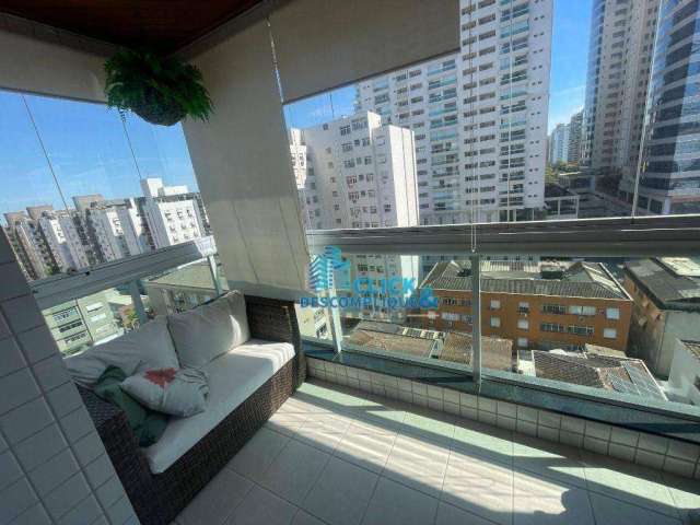 Apartamento - venda - 3 quartos (1 suíte) - lazer - aparecida - santos/sp (ap8367)