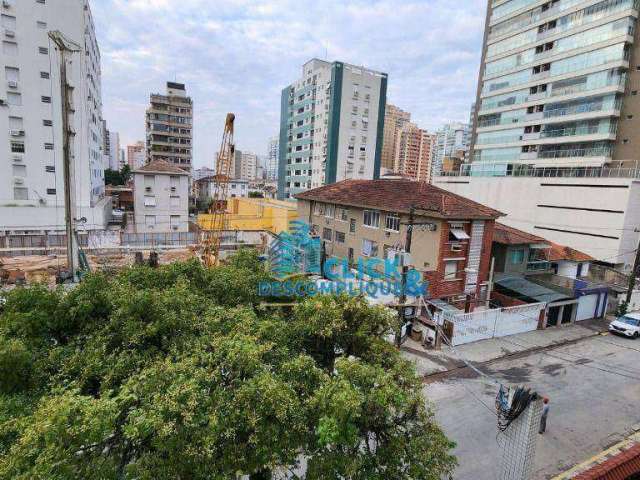 Apartamento - venda - 1 quarto (1 suíte) - embaré - santos/sp (ap8451)