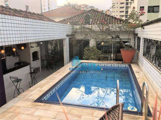 Casa à venda, 260 m² por R$ 2.600.000,00 - Ponta da Praia - Santos/SP