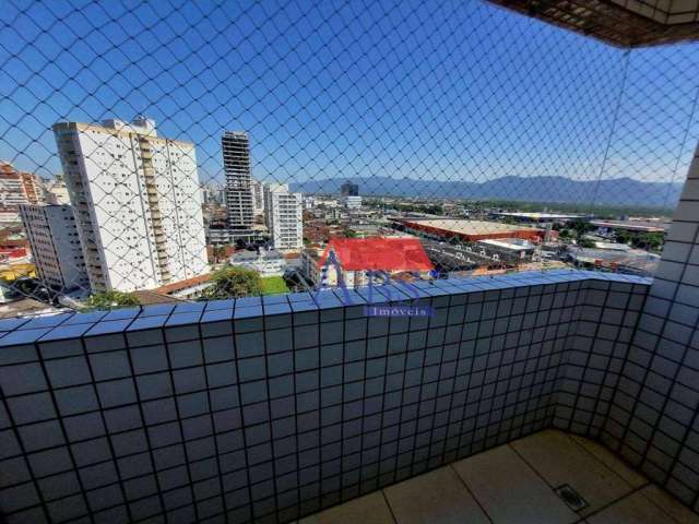 Apartamento com 2 dormitórios à venda, 60 m² por R$ 410.000,00 - Guilhermina - Praia Grande/SP