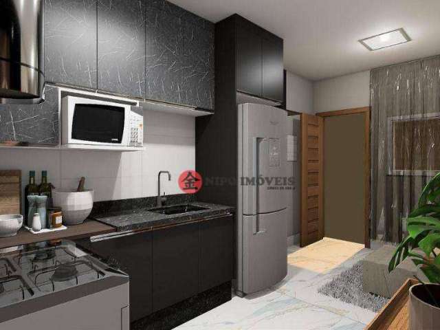 Apartamento com 2 dormitórios à venda, 40 m² por R$ 225.000,00 - Cangaíba - São Paulo/SP