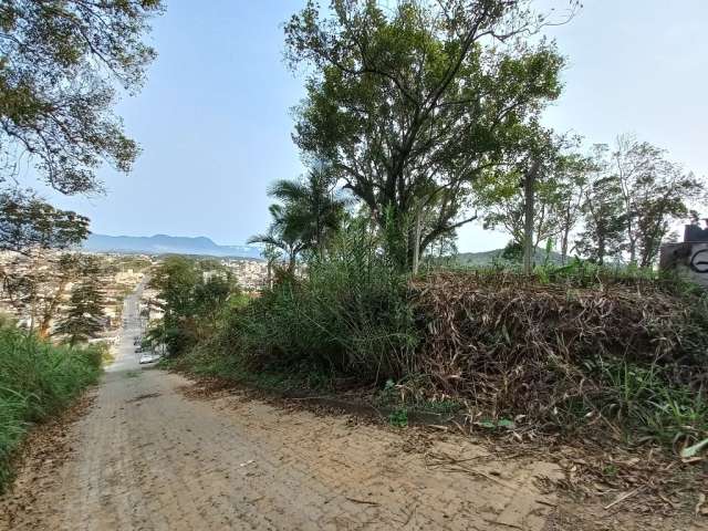 Lindo terreno com 46 metros de frente,bairro Saguaçu Joinville,local alto ,ventilado e uma area verde linda.