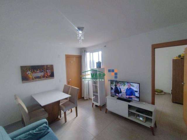 Apartamento com 2 dormitórios à venda por R$ 155.000 - Paciência - Sabará/MG