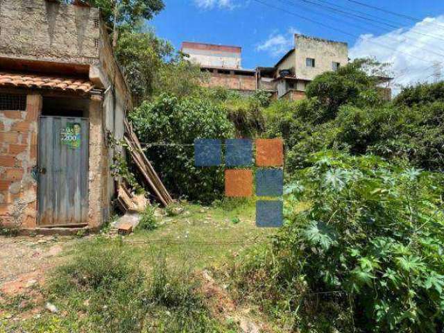 Terreno à venda, 253 m² por R$ 90.000,00 - Vila Francisco de Moura - Sabará/MG