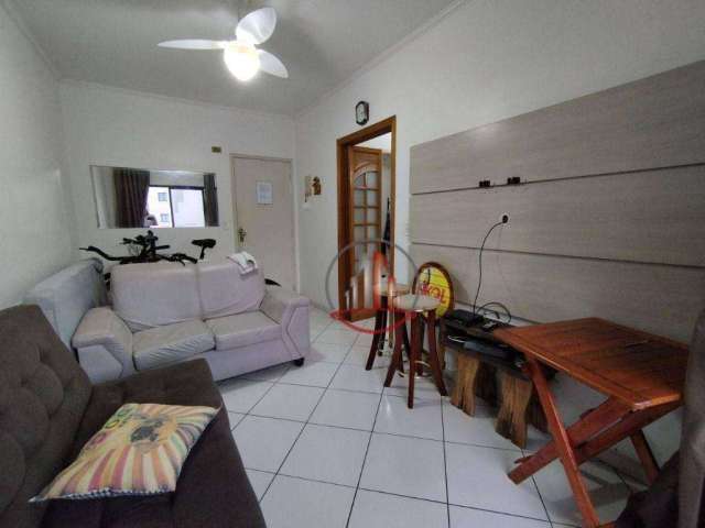 Apartamento com 1 dormitório à venda, 50 m² por R$ 255.000,00 - Tupi - Praia Grande/SP