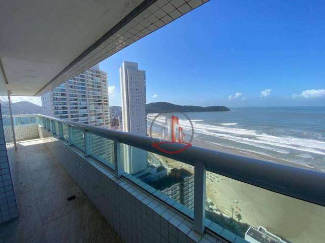 Apartamento alto padrão com vista para o mar na guilhermina