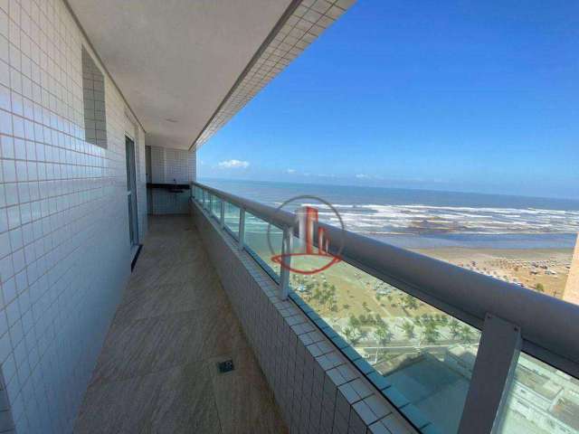 Apartamento com 3 dormitórios à venda, 138 m² por R$ 1.200.000,00 - Vila Guilhermina - Praia Grande/SP