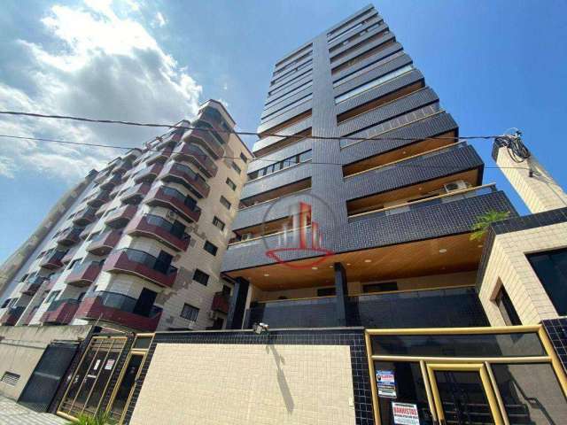 Apartamento com 2 dormitórios à venda, 74 m² por R$ 460.000,00 - Vila Guilhermina - Praia Grande/SP