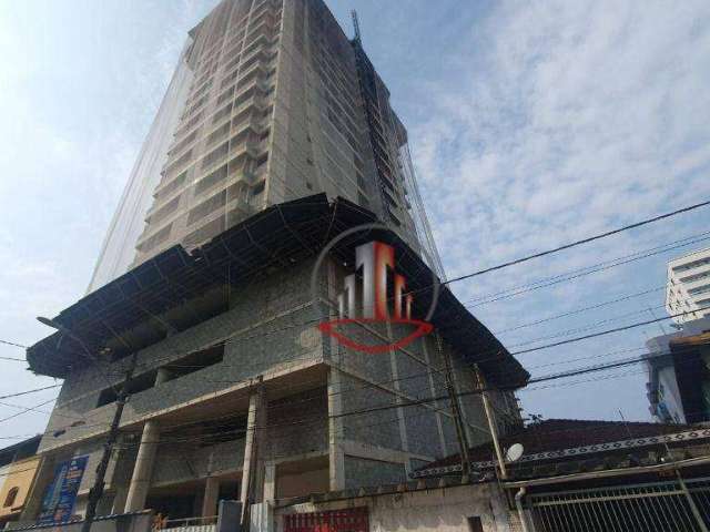 Lançamento de 1 dormitório à venda, 51 m² por R$ 335.000 - Boqueirão - Praia Grande/SP