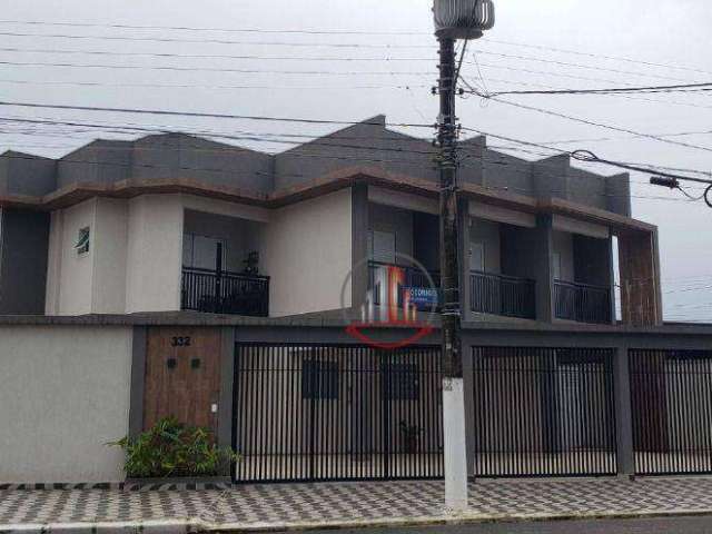 Casa em Condomínio com 2 dormitórios à venda, 59 m² por R$ 270.000 - Caiçara - Praia Grande/SP