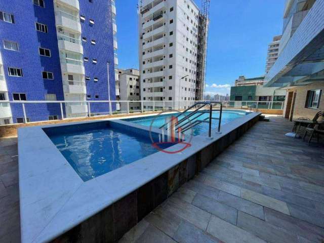 Apartamento com 2 dormitórios à venda, 92 m² por R$ 615.000,00 - Aviação - Praia Grande/SP