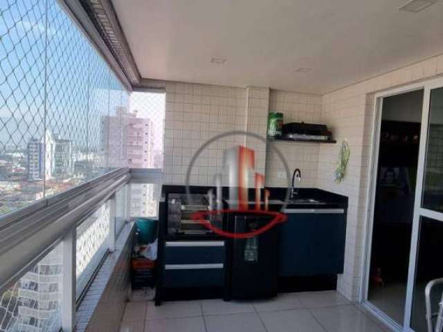 Apartamento com 2 dormitórios à venda, 82 m² por R$ 570.000 - Vila Guilhermina - Praia Grande/SP