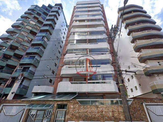 Apartamento com 2 dormitórios à venda, 80 m² por R$ 400.000 - Vila Guilhermina - Praia Grande/SP