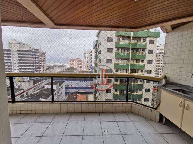 Apartamento com 3 dormitórios à venda, 120 m² por R$ 530.000,00 - Tupi - Praia Grande/SP