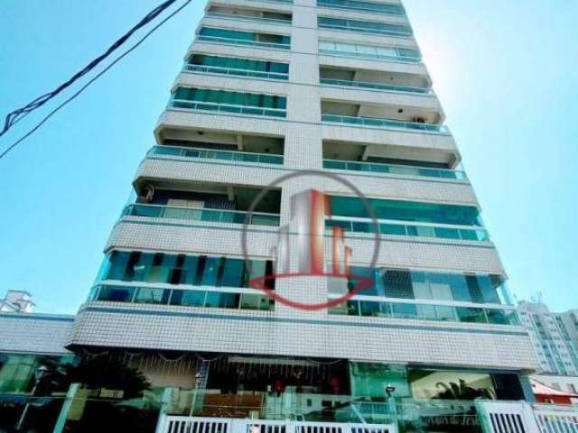 Apartamento com 3 dormitórios à venda, 100 m² por R$ 740.000,00 - Vila Guilhermina - Praia Grande/SP