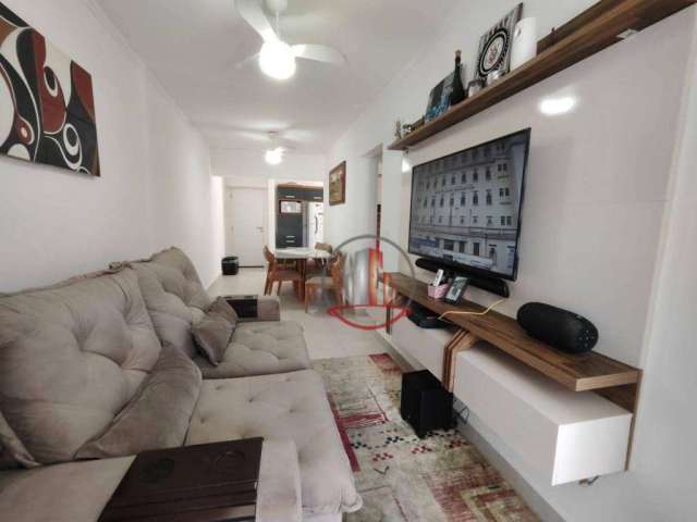 Apartamento com 2 dormitórios à venda, 86 m² por R$ 530.000,00 - Canto do Forte - Praia Grande/SP