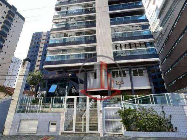 Apartamento com 2 dormitórios à venda, 74 m² por R$ 425.000 - Aviação - Praia Grande/SP