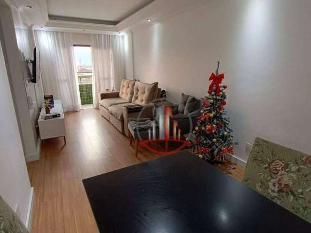 Apartamento com 2 dormitórios à venda, 77 m² por R$ 540.000 - Tupi - Praia Grande/SP