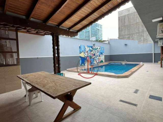 Casa com 3 dormitórios à venda, 209 m² por R$ 2.800.000,00 - Canto do Forte - Praia Grande/SP