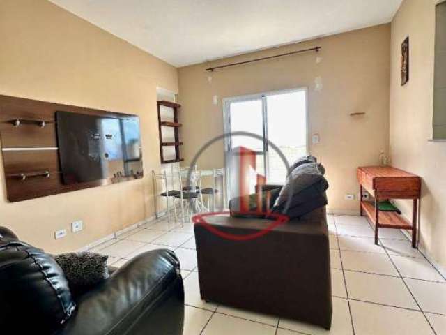 Apartamento com 1 dormitório à venda, 51 m² por R$ 250.000,00 - Guilhermina - Praia Grande/SP