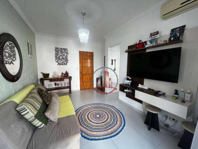 Apartamento com 1 dormitório à venda, 47 m² por R$ 275.000,00 - Tupi - Praia Grande/SP