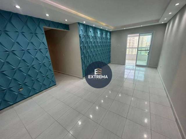 Apartamento com 2 dormitórios à venda, 93 m² por R$ 450.000,00 - Mirim - Praia Grande/SP