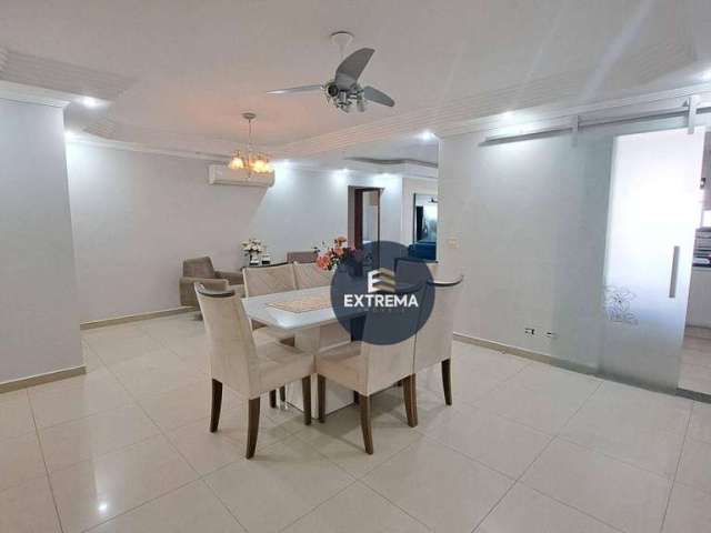 Apartamento com 3 dormitórios à venda, 130 m² por R$ 900.000 - Canto do Forte - Praia Grande/SP