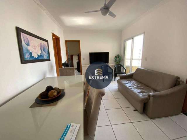 Apartamento com 2 dormitórios à venda, 82 m² por R$ 420.000,00 - Vila Guilhermina - Praia Grande/SP