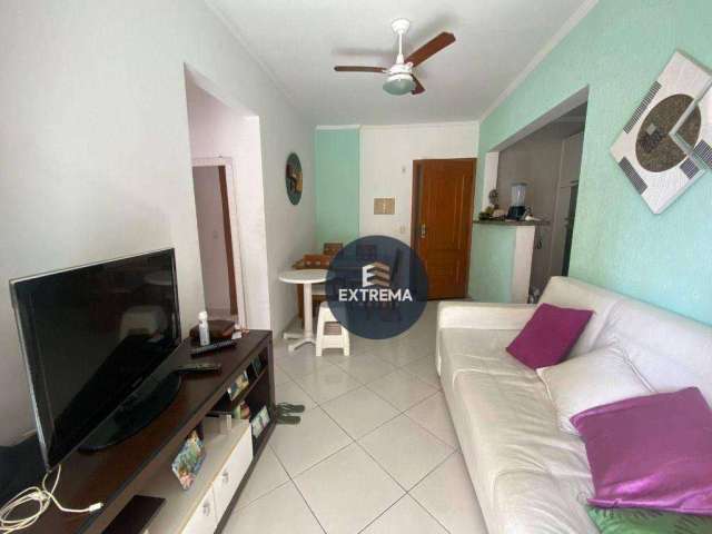 Apartamento com 1 dormitório à venda, 44 m² por R$ 325.000 - Aviao - Praia Grande/SP