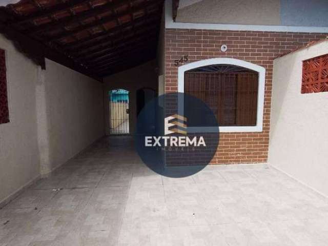 Casa com 2 dormitórios à venda, 80 m² por R$ 410.000,00 - Maracanã - Praia Grande/SP