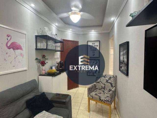 Apartamento com 1 dormitório à venda, 50 m² por R$ 240.000 - Vila Guilhermina - Praia Grande/SP