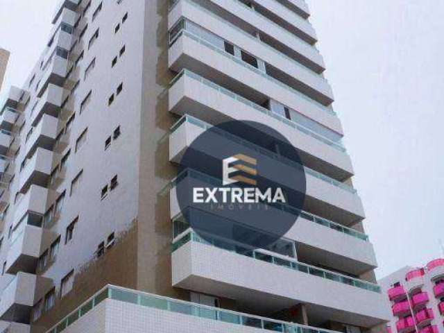 Apartamento com 2 dormitórios à venda, 78 m² por R$ 550.000 - Canto do Forte - Praia Grande/SP