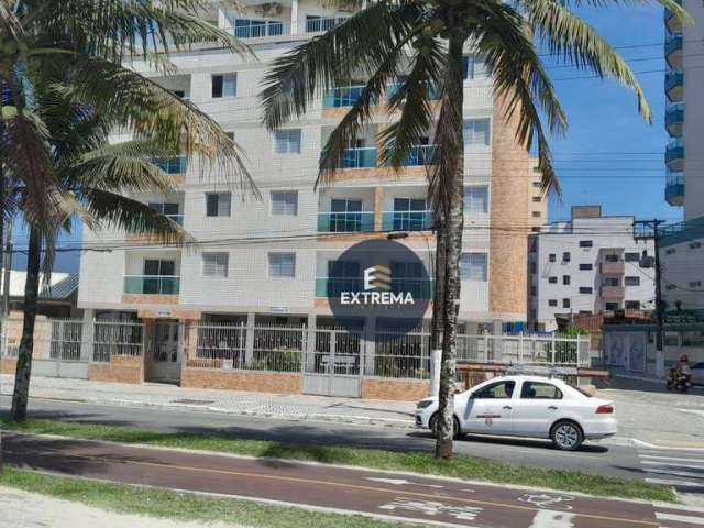 Kitnet com 1 dormitório à venda, 53 m² por R$ 225.000,00 - Caiçara - Praia Grande/SP