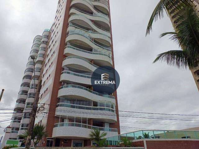 Apartamento de 1 dormitório a venda em Praia Grande, vista mar.