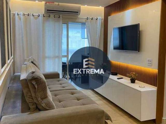 Apartamento com 2 dormitórios à venda, 86 m² por R$ 790.000 - Aviação - Praia Grande/SP