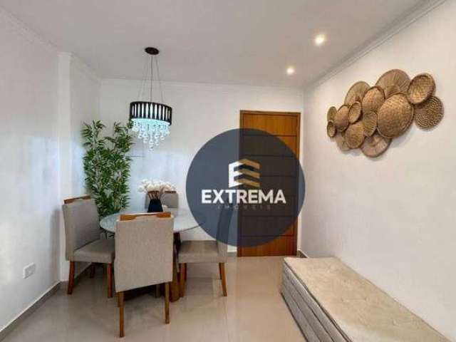 Apartamento com 1 dormitório à venda, 59 m² por R$ 479.900 - Vila Guilhermina - Praia Grande/SP