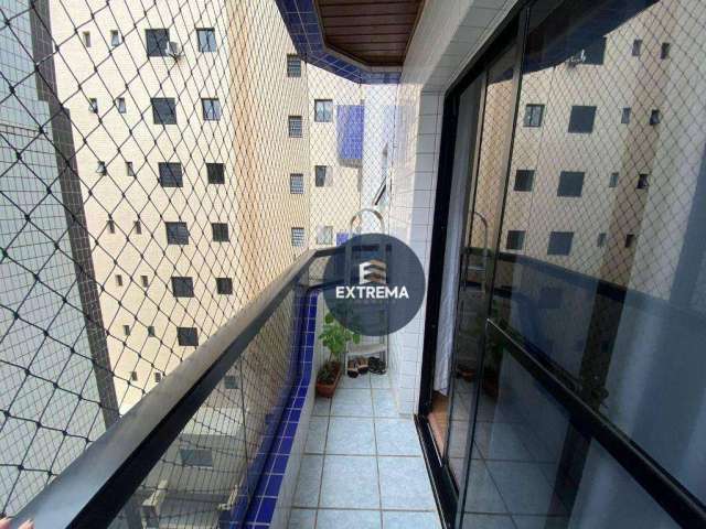 Apartamento com 1 dormitório à venda, 58 m² por R$ 280.000,00 - Vila Guilhermina - Praia Grande/SP