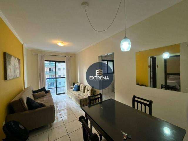 Apartamento 1 dormitório no Canto do Forte, 300m da praia