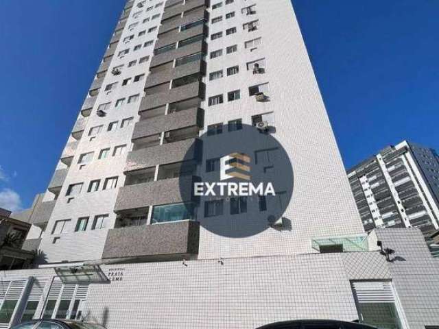 Apartamento com 2 dormitórios à venda, 61 m² por R$ 385.000,00 - Vila Guilhermina - Praia Grande/SP