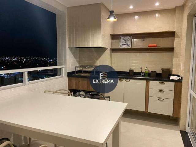 Apartamento com 1 dormitório à venda, 57 m² por R$ 430.000,00 - Tupi - Praia Grande/SP