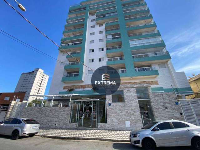 Apartamento com 2 dormitórios à venda, 77 m² por R$ 450.000,00 - Mirim - Praia Grande/SP