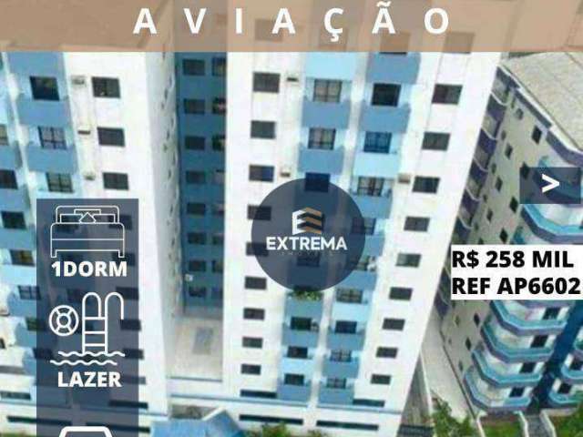 Apartamento de 1 dormitório a venda em Praia Grande