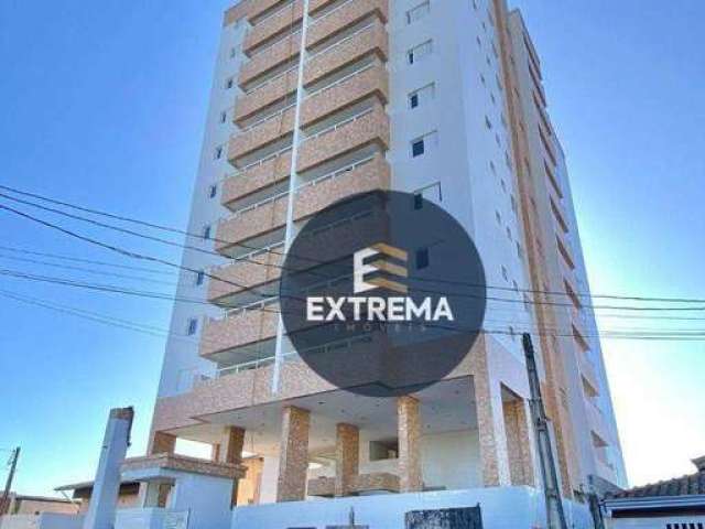 Apartamento com 2 dormitórios à venda, 69 m² por R$ 415.000,00 - Vila Guilhermina - Praia Grande/SP