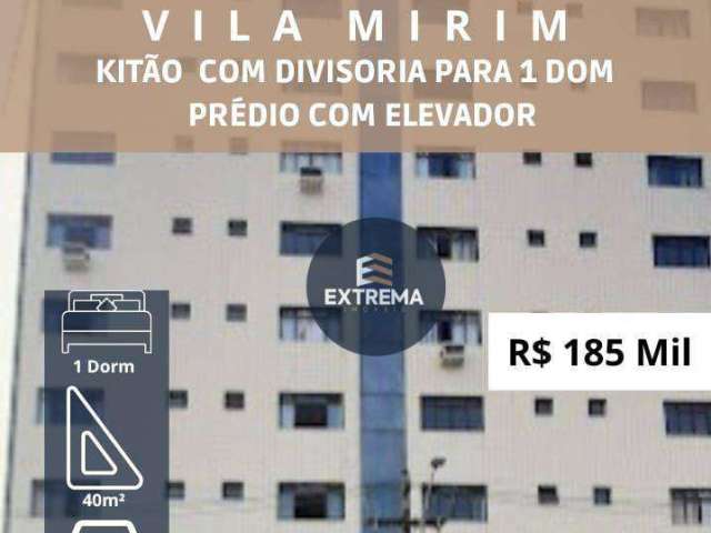 Apartamento à venda, 40 m² por R$ 185.000,00 - Mirim - Praia Grande/SP