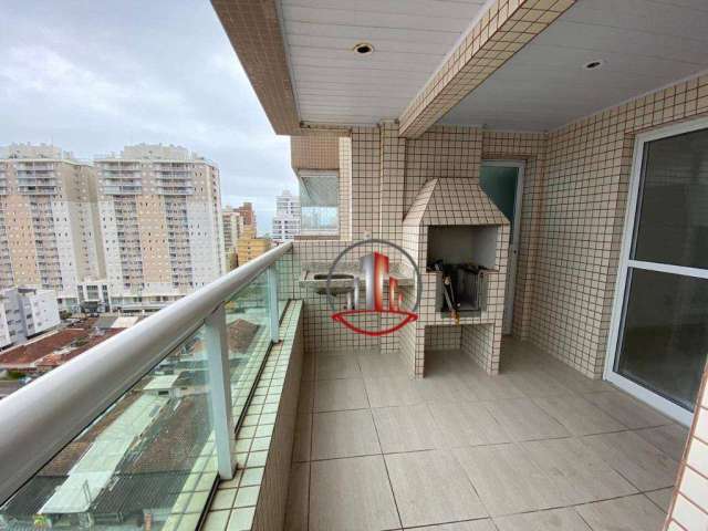 Apartamento com 3 dormitórios à venda, 101 m² por R$ 630.000,00 - Vila Assunção - Praia Grande/SP