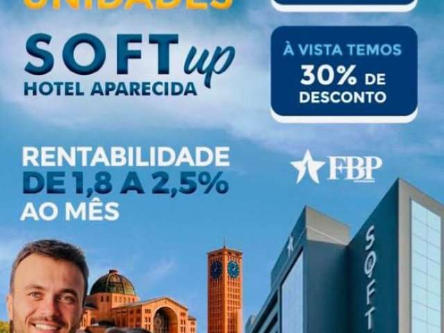 Flat hotel em aparecida