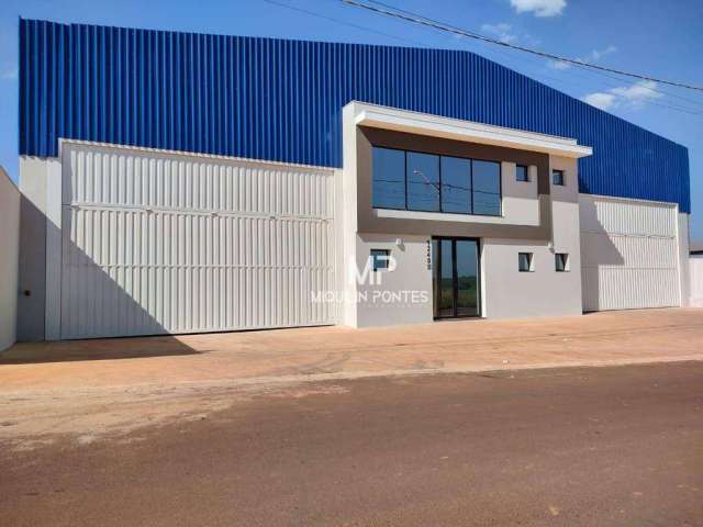 Barracão para alugar, 1200 m² por R$ 13.000,00/mês - Distrito Industrial José Aparecido Tomé - Jaboticabal/SP