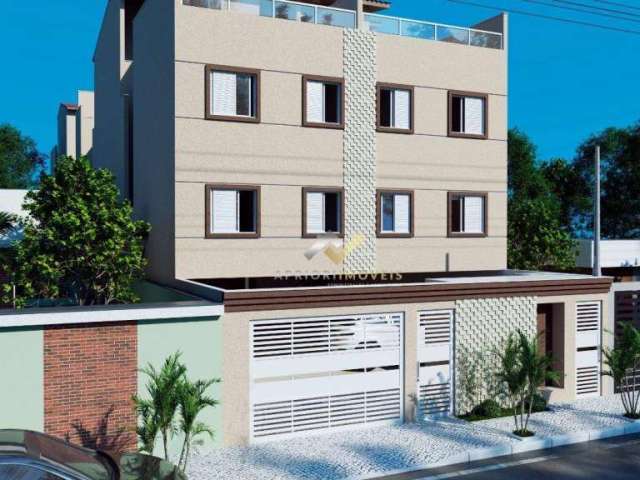 Cobertura com 2 dormitórios à venda, 95 m² por R$ 495.000,00 - Santa Maria - Santo André/SP