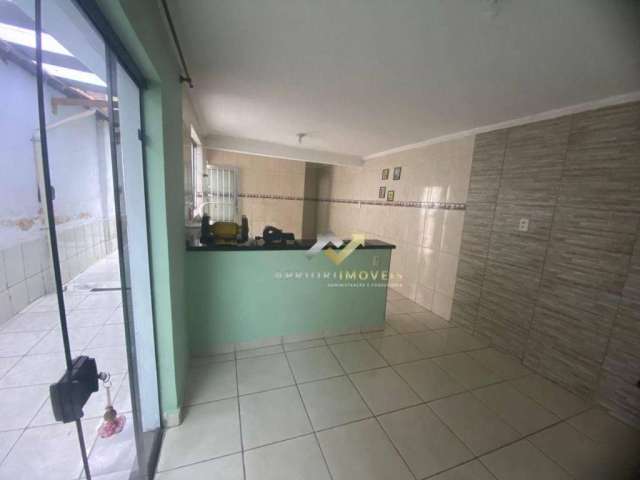 Casa com 2 dormitórios para alugar, 80 m² por R$ 1.600,00/mês - Vila Pires - Santo André/SP