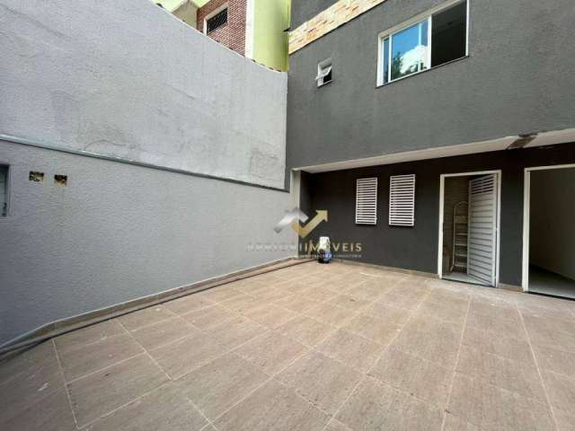 Sobrado com 2 dormitórios à venda, 80 m² por R$ 440.000,00 - Vila Tibiriçá - Santo André/SP